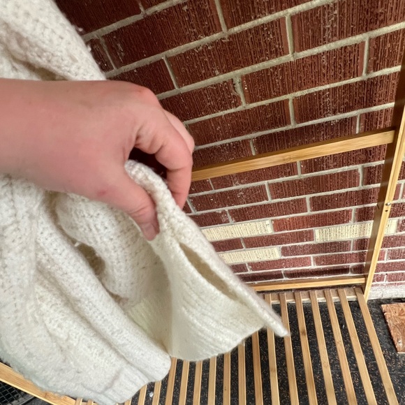 Cream Anthropologie cardigan sweater - Picture 9 of 11